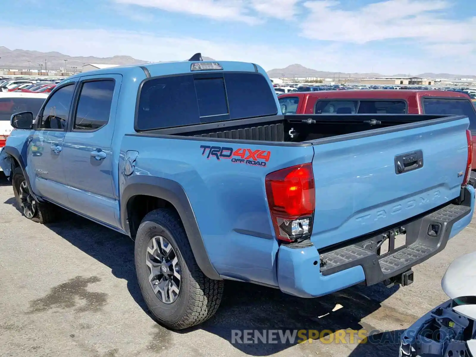 3 Photograph of a damaged car 3TMCZ5ANXKM224211 TOYOTA TACOMA DOU 2019