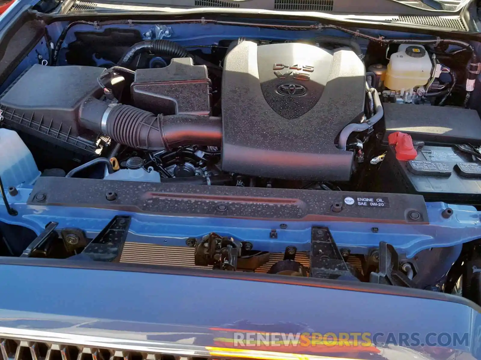 7 Photograph of a damaged car 3TMCZ5ANXKM224211 TOYOTA TACOMA DOU 2019