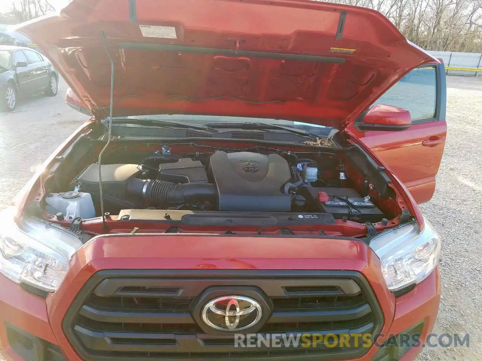 7 Photograph of a damaged car 3TMCZ5ANXKM249965 TOYOTA TACOMA DOU 2019