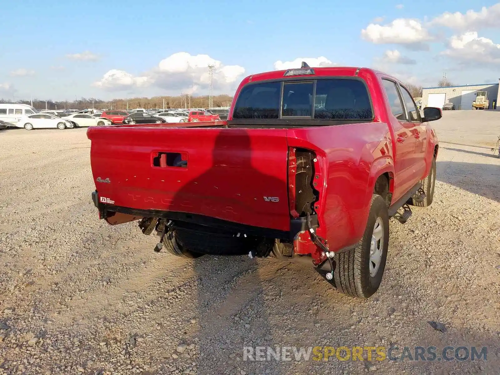 9 Photograph of a damaged car 3TMCZ5ANXKM249965 TOYOTA TACOMA DOU 2019