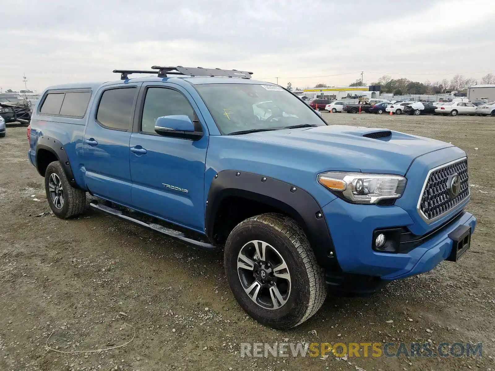 1 Photograph of a damaged car 3TMDZ5BN1KM060544 TOYOTA TACOMA DOU 2019