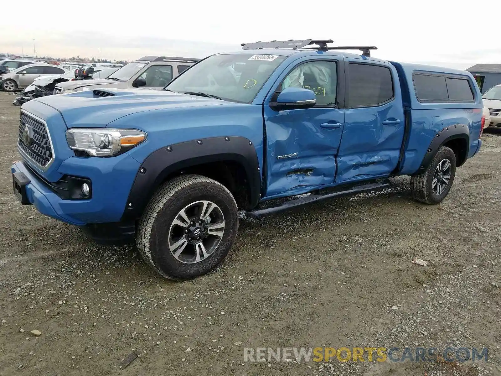 2 Photograph of a damaged car 3TMDZ5BN1KM060544 TOYOTA TACOMA DOU 2019