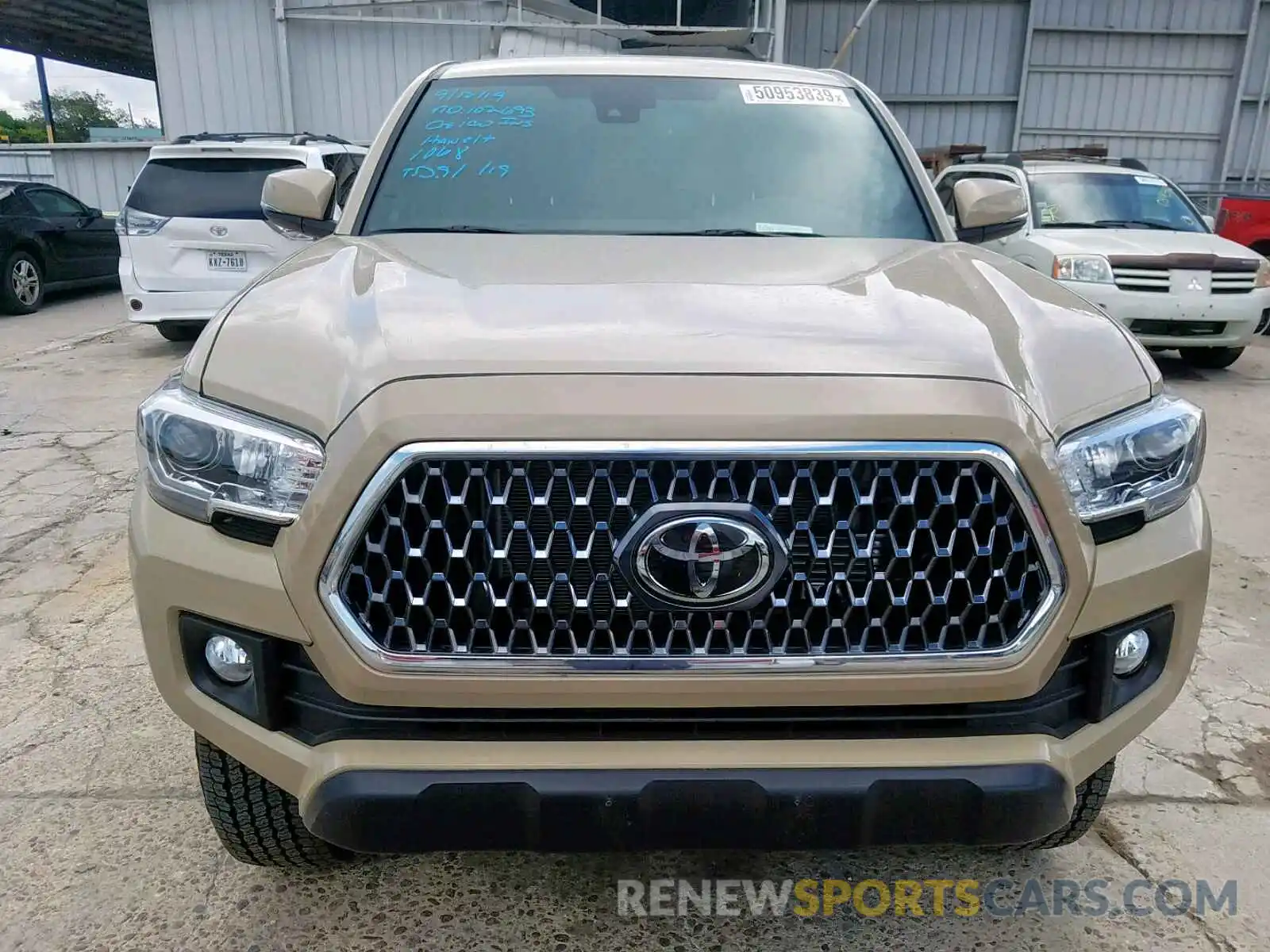 9 Photograph of a damaged car 3TMDZ5BN1KM072306 TOYOTA TACOMA DOU 2019