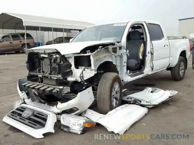 2 Photograph of a damaged car 3TMDZ5BN4KM055807 TOYOTA TACOMA DOU 2019