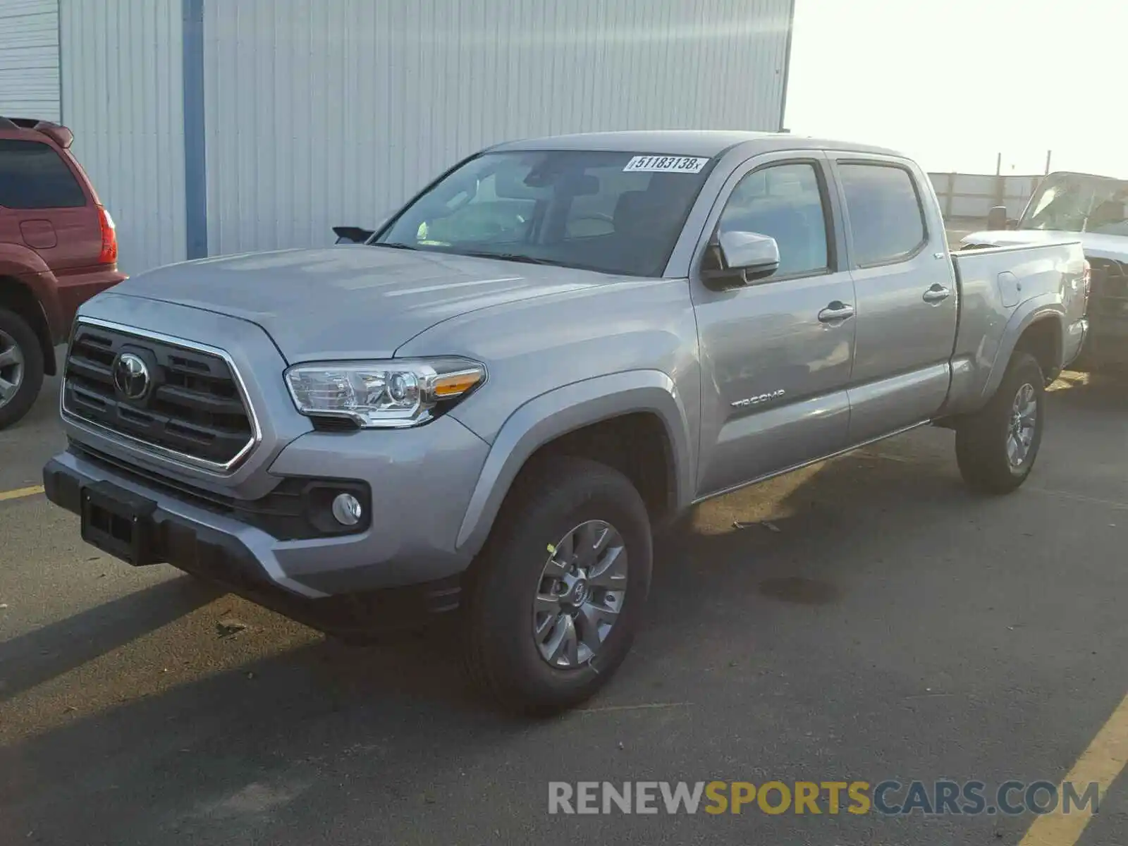 2 Photograph of a damaged car 3TMDZ5BN4KM055824 TOYOTA TACOMA DOU 2019