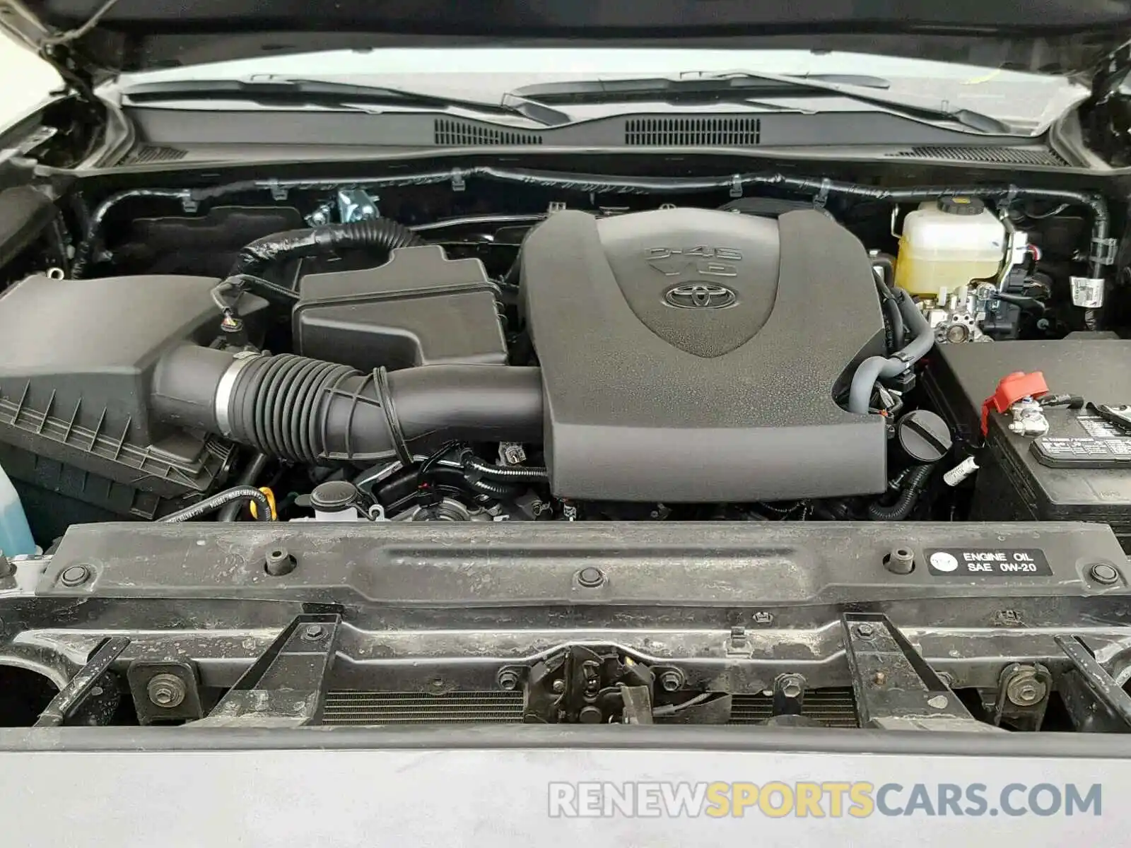 7 Photograph of a damaged car 3TMDZ5BN4KM056195 TOYOTA TACOMA DOU 2019