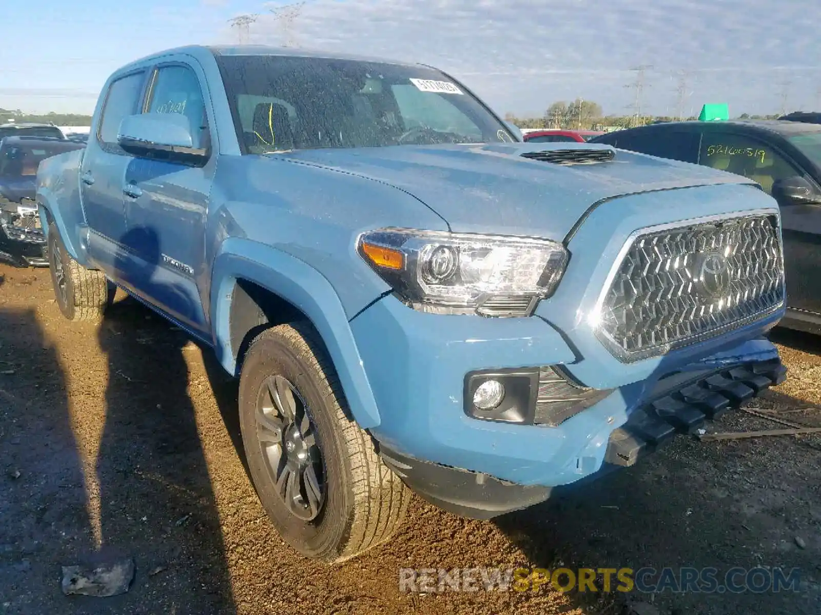 1 Photograph of a damaged car 3TMDZ5BN4KM064538 TOYOTA TACOMA DOU 2019