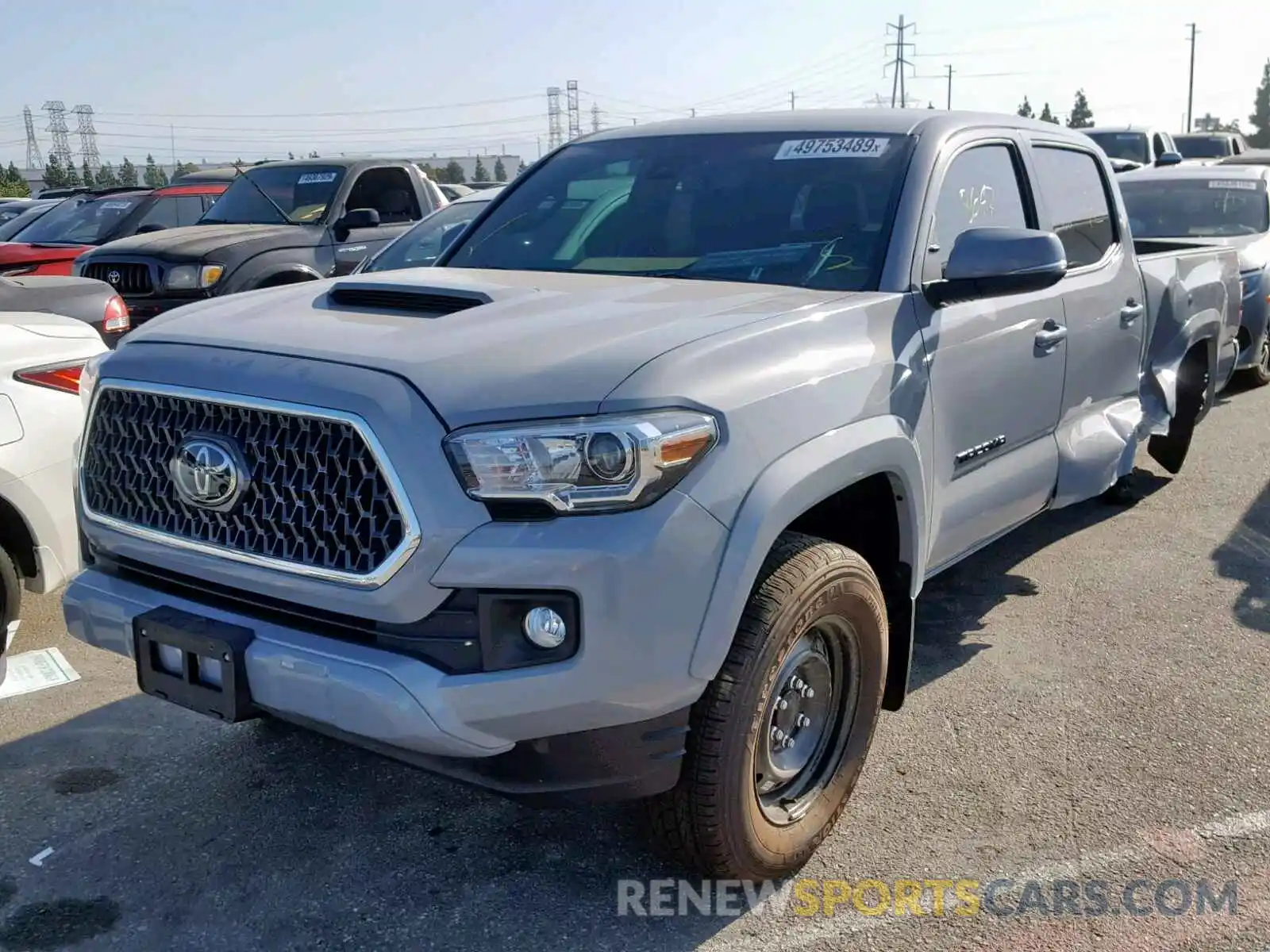 2 Фотография поврежденного автомобиля 3TMDZ5BN4KM068878 TOYOTA TACOMA DOU 2019