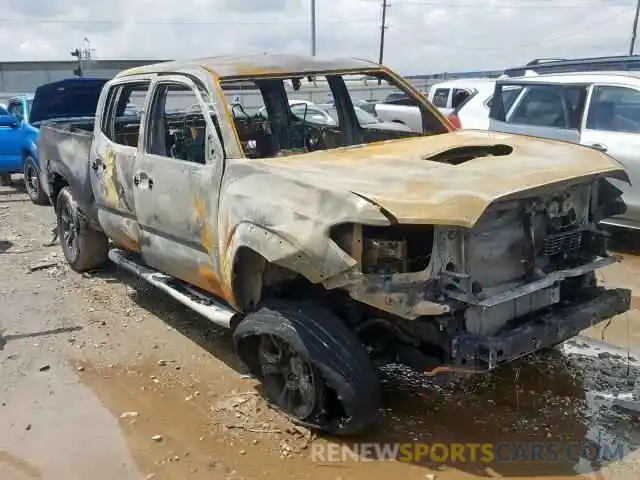 1 Photograph of a damaged car 3TMDZ5BN5KM065925 TOYOTA TACOMA DOU 2019