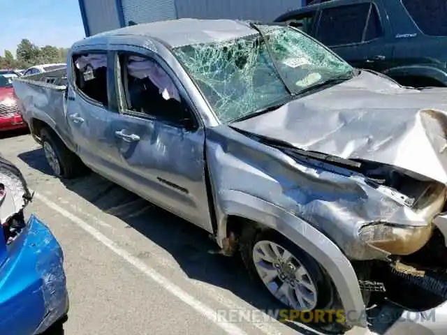 1 Photograph of a damaged car 3TMDZ5BN6KM062905 TOYOTA TACOMA DOU 2019