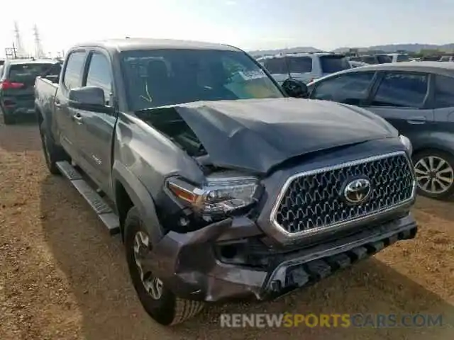 1 Photograph of a damaged car 3TMDZ5BN6KM068705 TOYOTA TACOMA DOU 2019