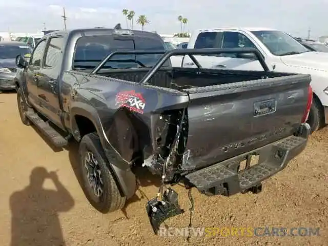 3 Photograph of a damaged car 3TMDZ5BN6KM068705 TOYOTA TACOMA DOU 2019