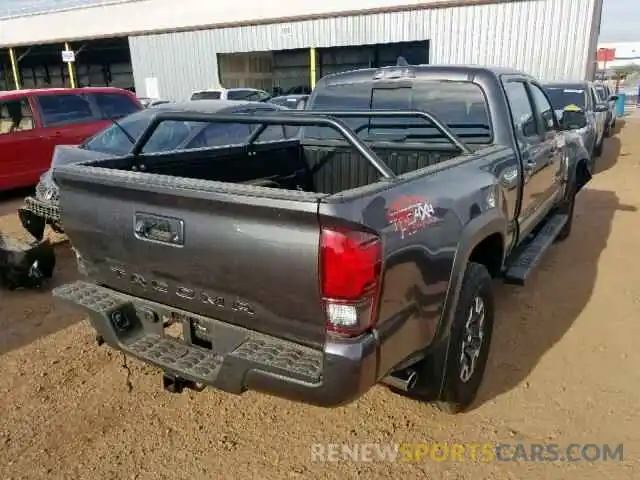 4 Photograph of a damaged car 3TMDZ5BN6KM068705 TOYOTA TACOMA DOU 2019