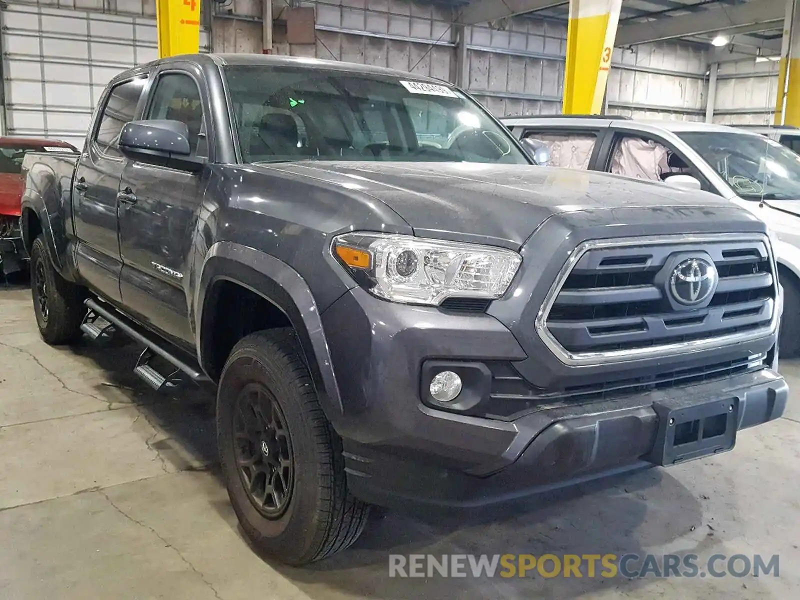 1 Photograph of a damaged car 3TMDZ5BN7KM061794 TOYOTA TACOMA DOU 2019