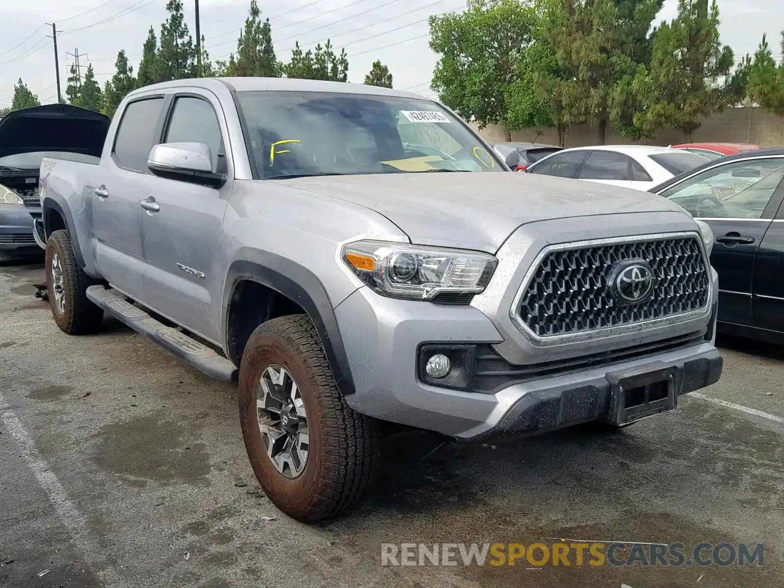 1 Photograph of a damaged car 3TMDZ5BN7KM065344 TOYOTA TACOMA DOU 2019