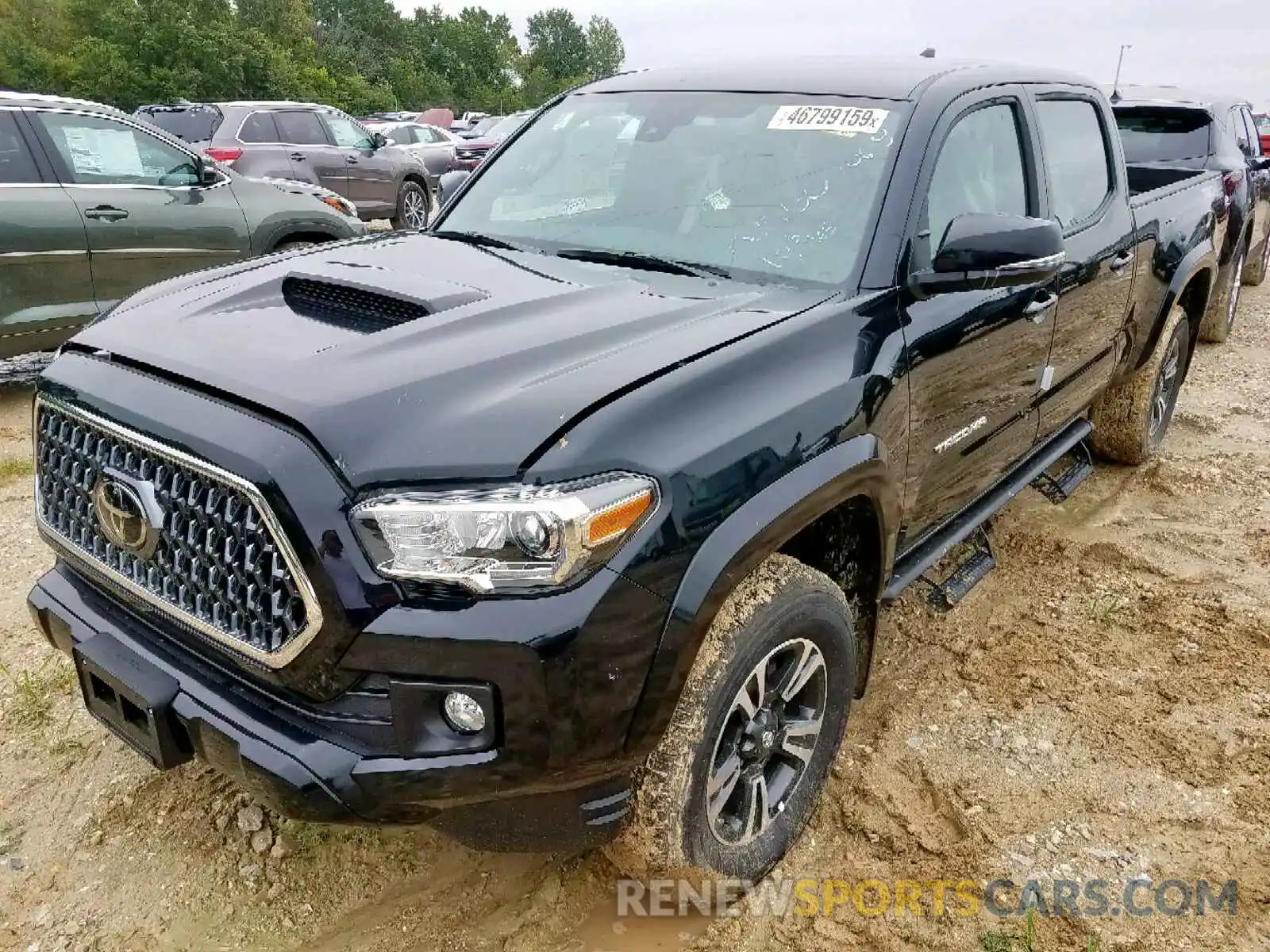 2 Photograph of a damaged car 3TMDZ5BN7KM069068 TOYOTA TACOMA DOU 2019