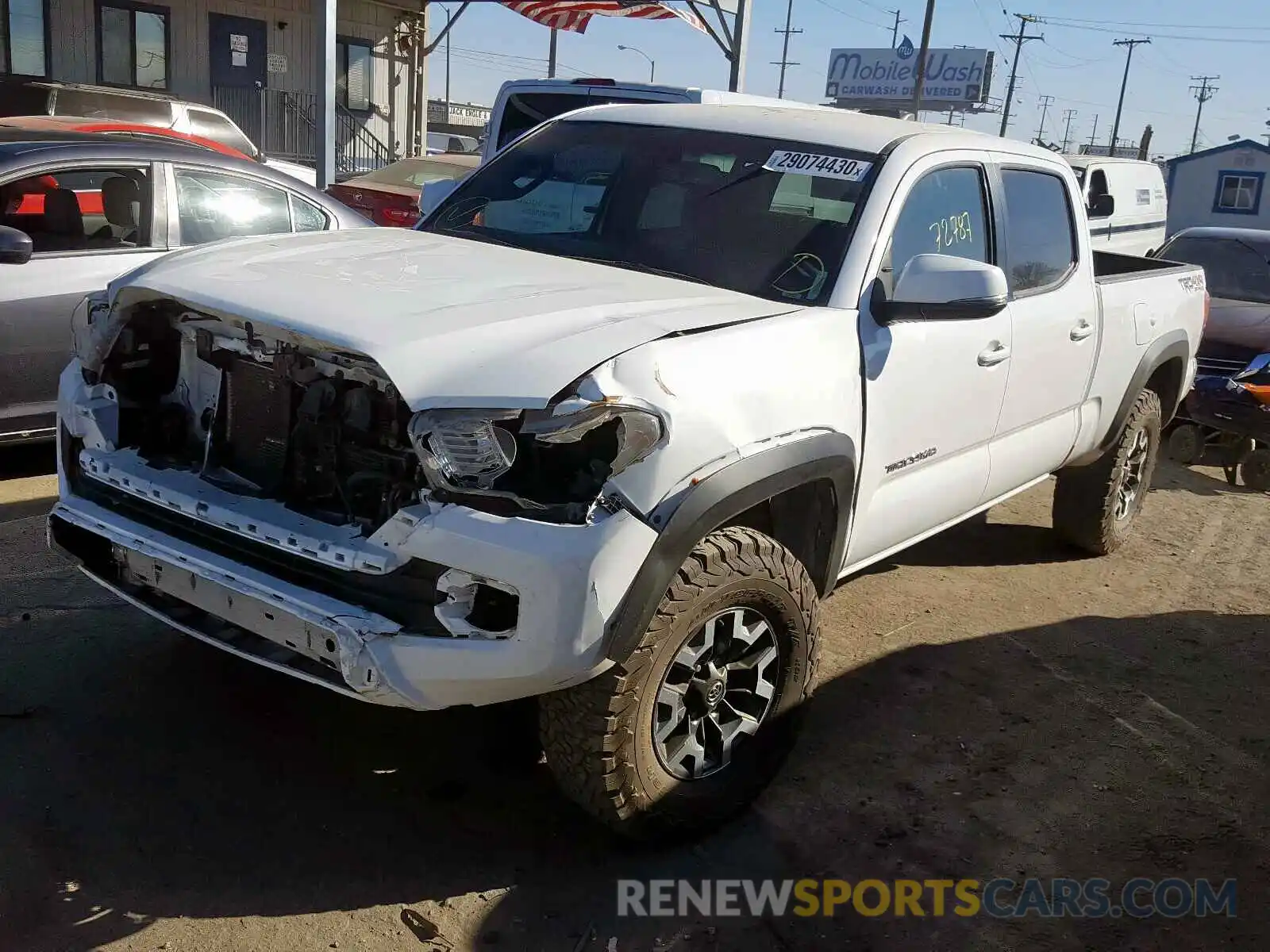 2 Фотография поврежденного автомобиля 3TMDZ5BN8HM028957 TOYOTA TACOMA DOU 2019