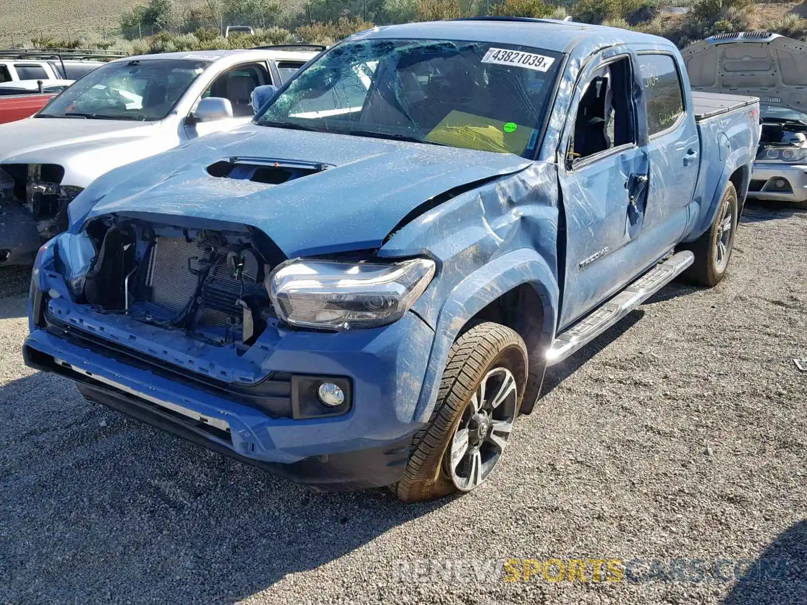 2 Photograph of a damaged car 3TMDZ5BN9KM060050 TOYOTA TACOMA DOU 2019