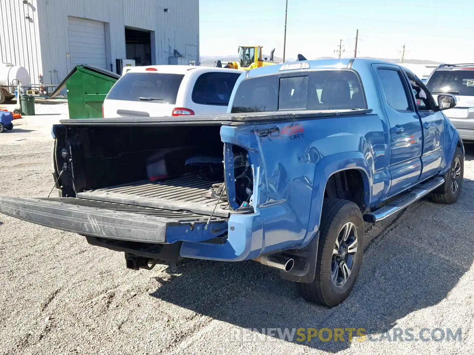 4 Photograph of a damaged car 3TMDZ5BN9KM060050 TOYOTA TACOMA DOU 2019