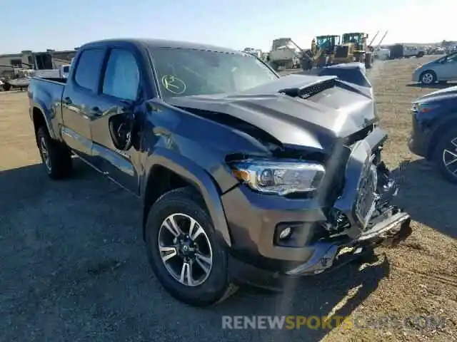 1 Photograph of a damaged car 3TMDZ5BNXKM061028 TOYOTA TACOMA DOU 2019