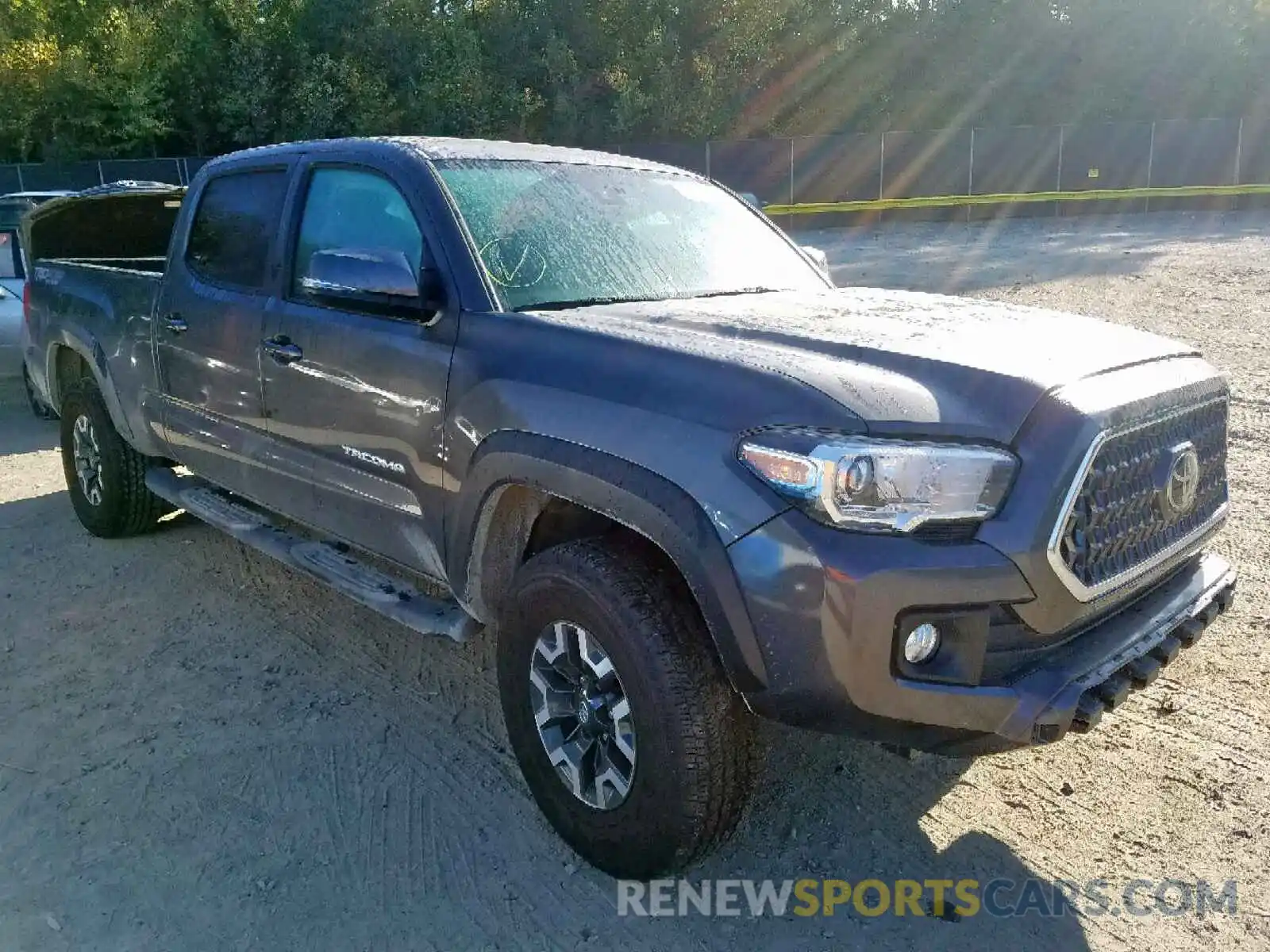 1 Photograph of a damaged car 3TMDZ5BNXKM065208 TOYOTA TACOMA DOU 2019