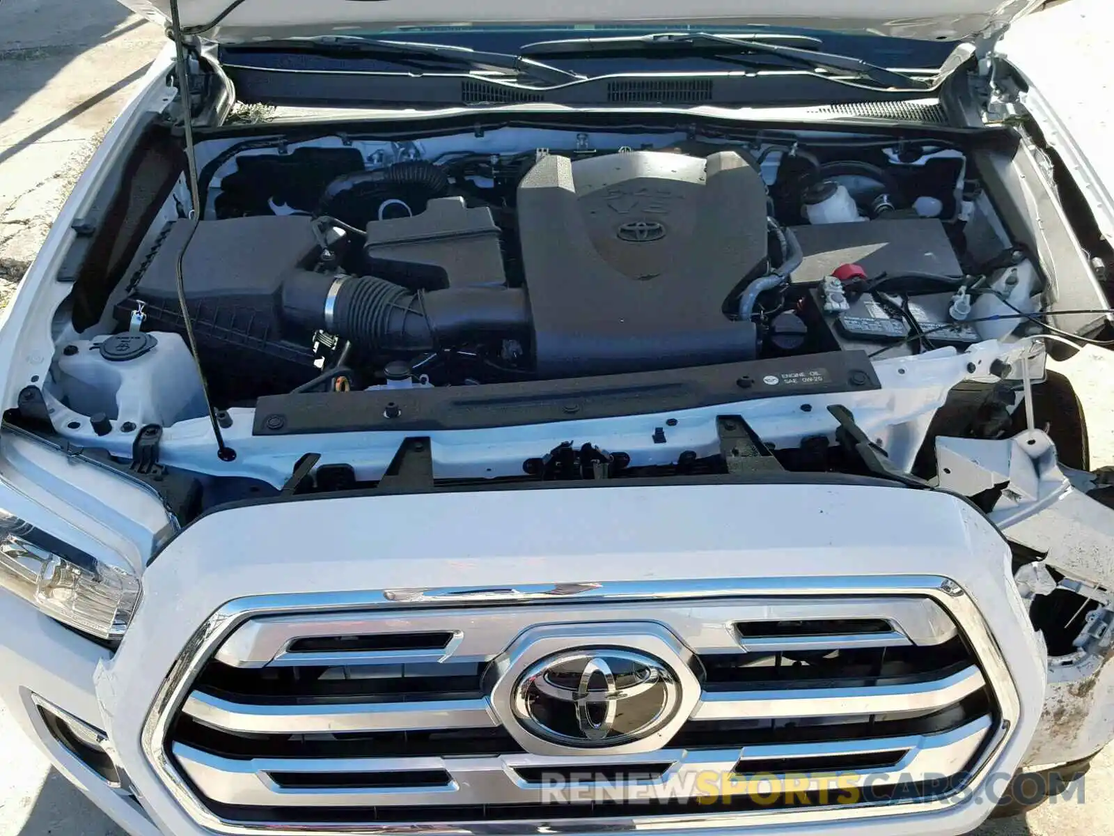 7 Photograph of a damaged car 3TMEZ5CN8KM096010 TOYOTA TACOMA DOU 2019