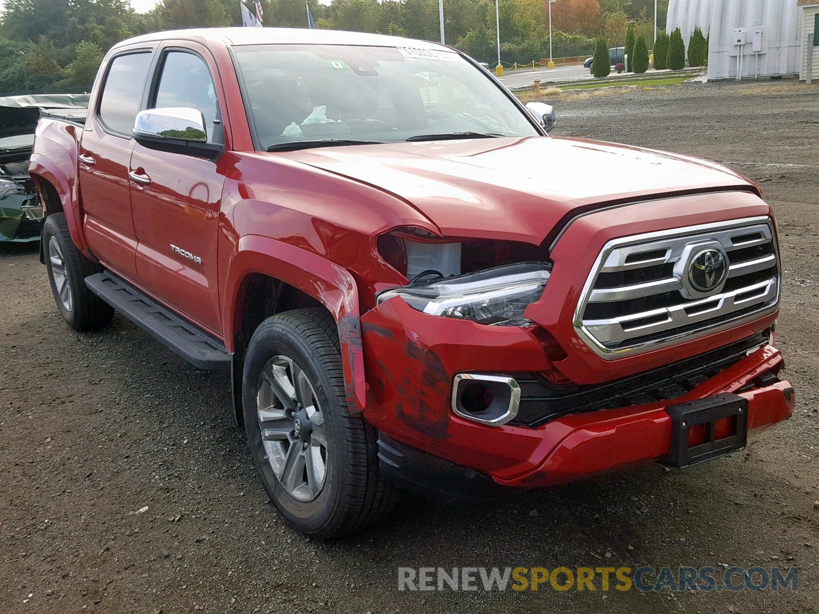 2 Photograph of a damaged car 3TMGZ5AN0KM257574 TOYOTA TACOMA DOU 2019