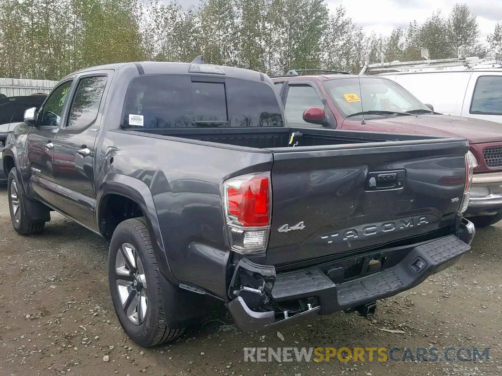 3 Photograph of a damaged car 3TMGZ5AN2KM227881 TOYOTA TACOMA DOU 2019