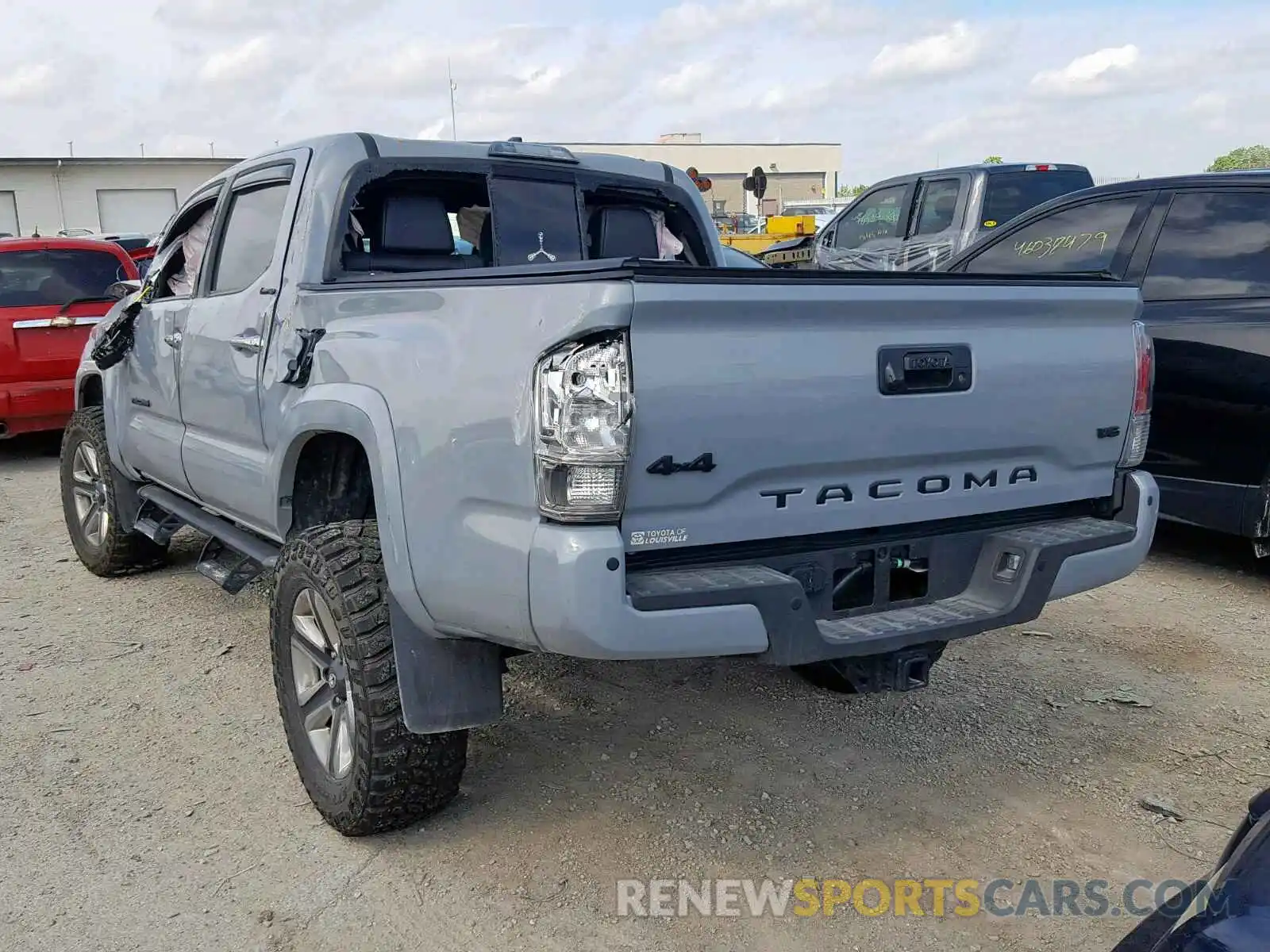 3 Photograph of a damaged car 3TMGZ5AN4KM214209 TOYOTA TACOMA DOU 2019