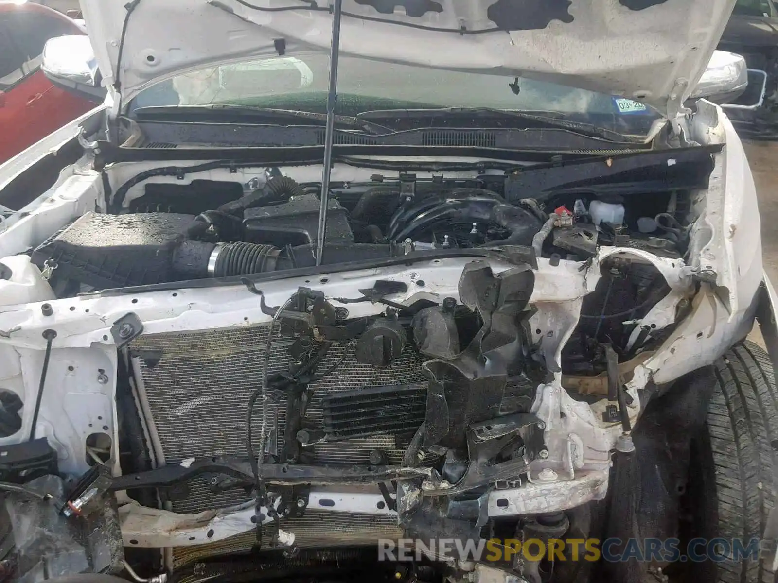 7 Photograph of a damaged car 3TMGZ5AN8KM211524 TOYOTA TACOMA DOU 2019