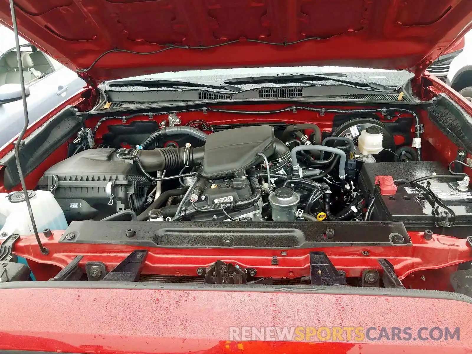 7 Photograph of a damaged car 5TFAX5GN0KX141000 TOYOTA TACOMA DOU 2019