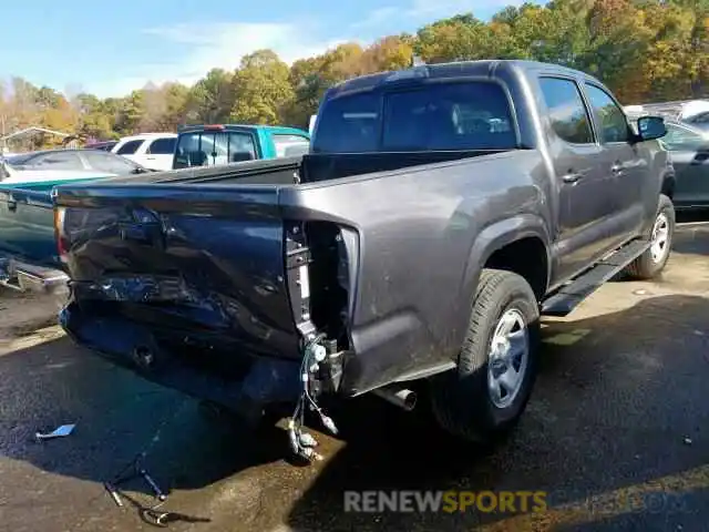 4 Photograph of a damaged car 5TFAX5GN3KX141136 TOYOTA TACOMA DOU 2019