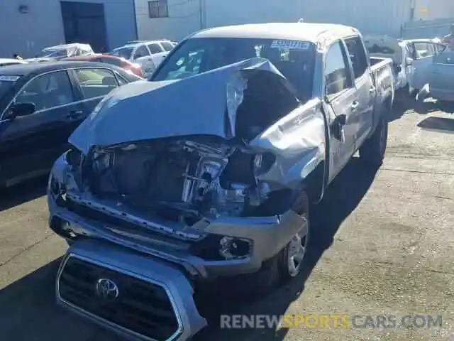 2 Photograph of a damaged car 5TFAX5GN5KX150162 TOYOTA TACOMA DOU 2019