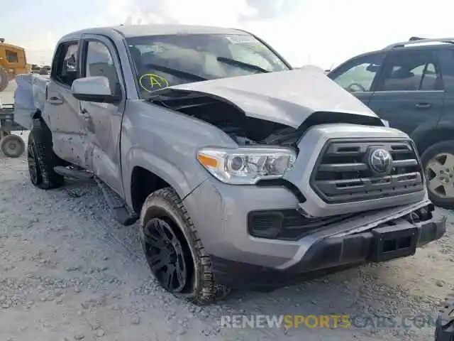 1 Photograph of a damaged car 5TFAX5GN5KX156446 TOYOTA TACOMA DOU 2019