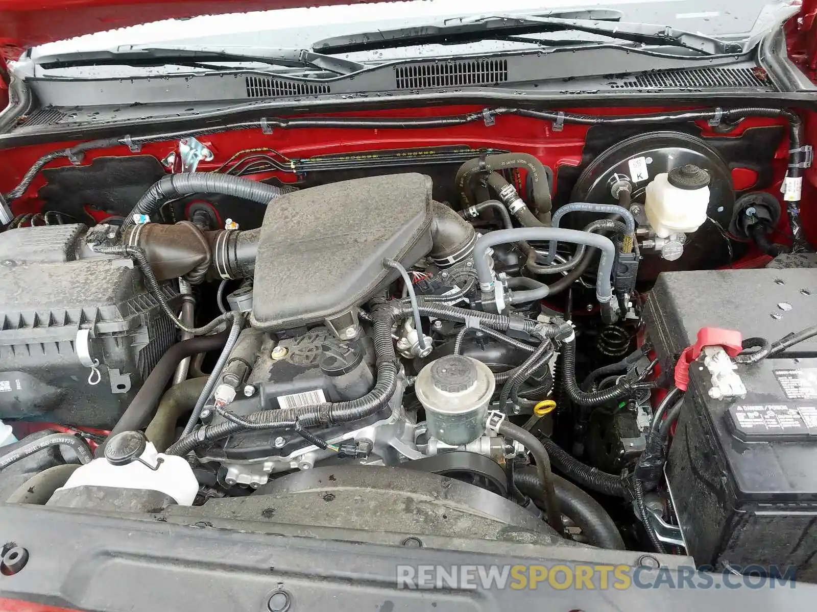 7 Photograph of a damaged car 5TFAX5GN6KX145827 TOYOTA TACOMA DOU 2019