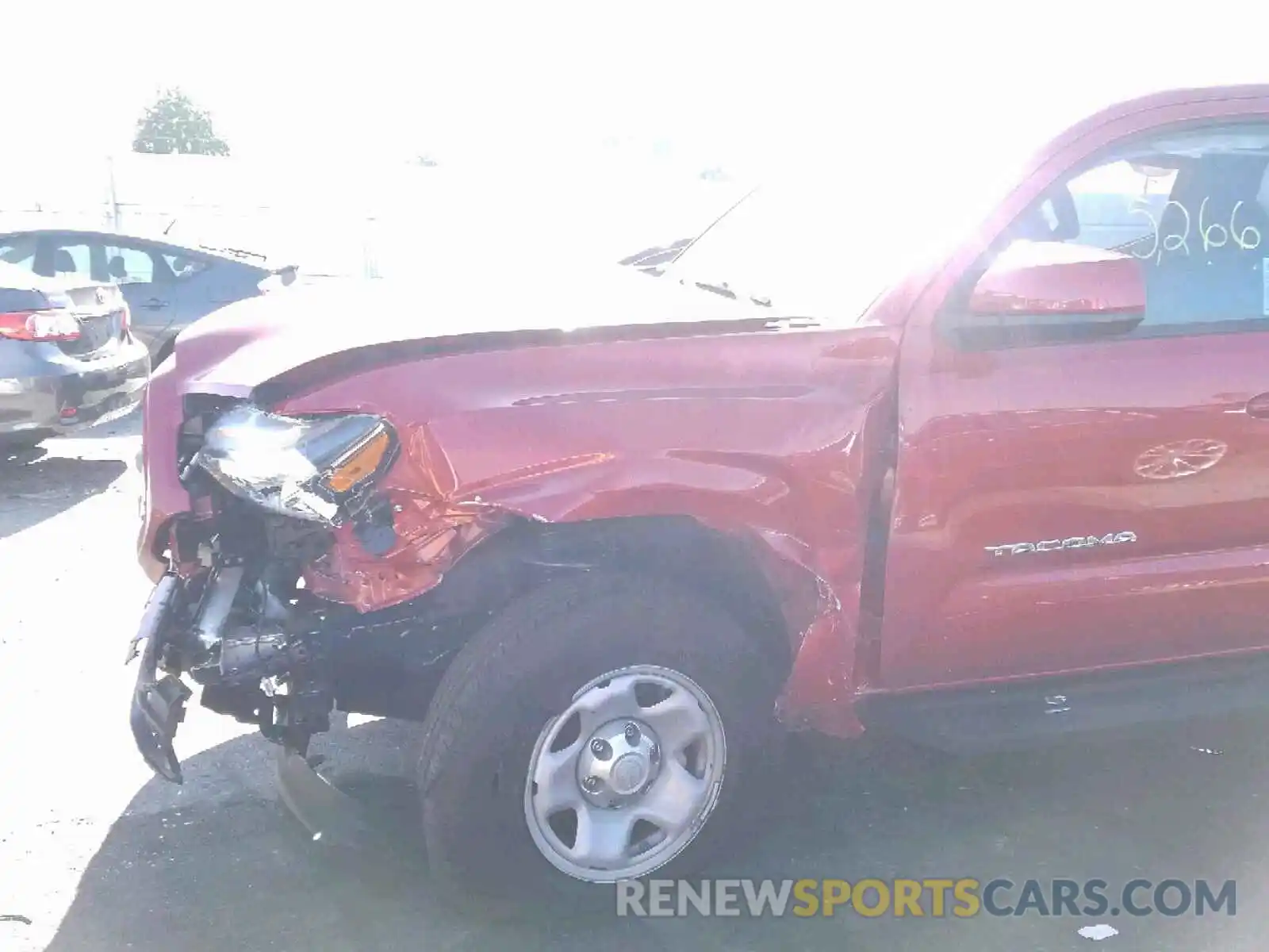 9 Photograph of a damaged car 5TFAX5GN6KX150848 TOYOTA TACOMA DOU 2019