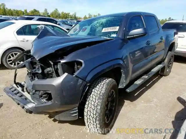 2 Фотография поврежденного автомобиля 5TFAX5GN7KX137140 TOYOTA TACOMA DOU 2019