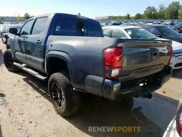 3 Photograph of a damaged car 5TFAX5GN7KX137140 TOYOTA TACOMA DOU 2019