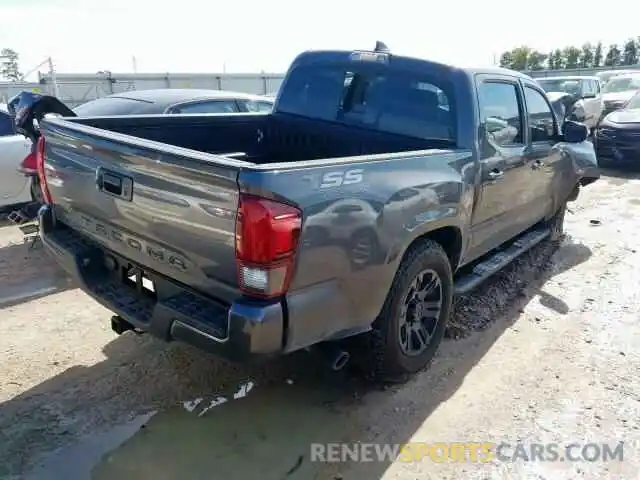 4 Photograph of a damaged car 5TFAX5GN7KX137140 TOYOTA TACOMA DOU 2019