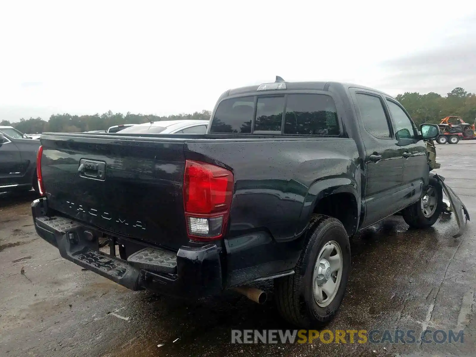 4 Photograph of a damaged car 5TFAX5GN8KX152309 TOYOTA TACOMA DOU 2019