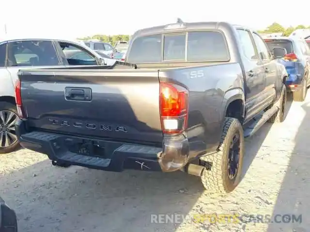 4 Photograph of a damaged car 5TFAX5GN9KX134045 TOYOTA TACOMA DOU 2019