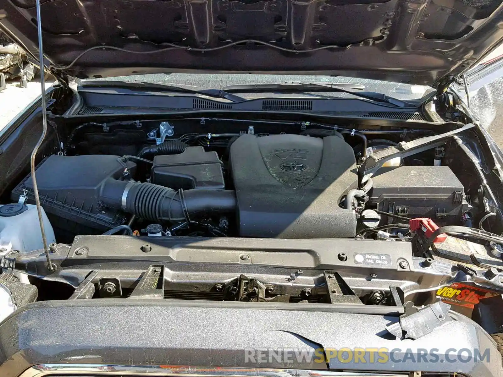 7 Photograph of a damaged car 5TFAZ5CN1KX079851 TOYOTA TACOMA DOU 2019