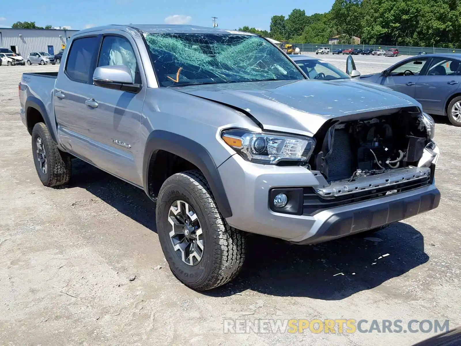 1 Photograph of a damaged car 5TFAZ5CN2KX081107 TOYOTA TACOMA DOU 2019