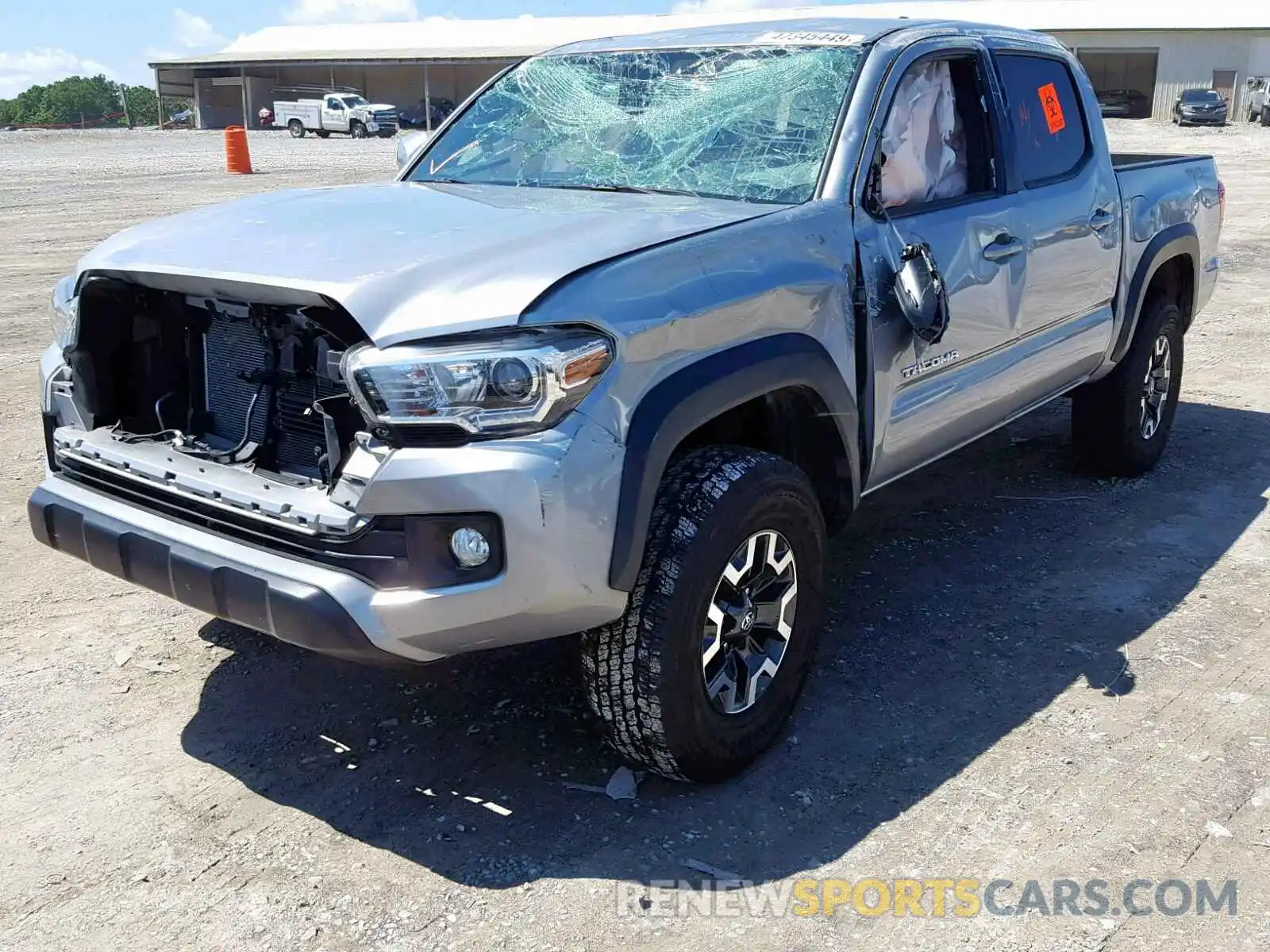 2 Photograph of a damaged car 5TFAZ5CN2KX081107 TOYOTA TACOMA DOU 2019