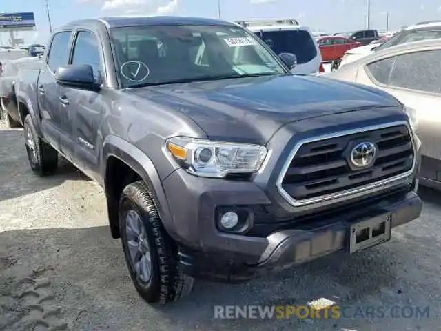 1 Photograph of a damaged car 5TFAZ5CN7KX077246 TOYOTA TACOMA DOU 2019