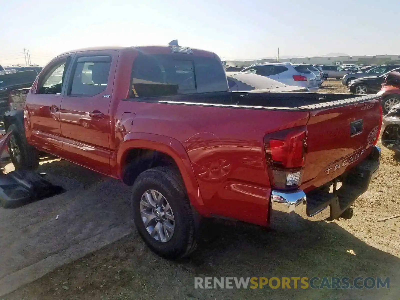 3 Photograph of a damaged car 5TFAZ5CN9KX077300 TOYOTA TACOMA DOU 2019