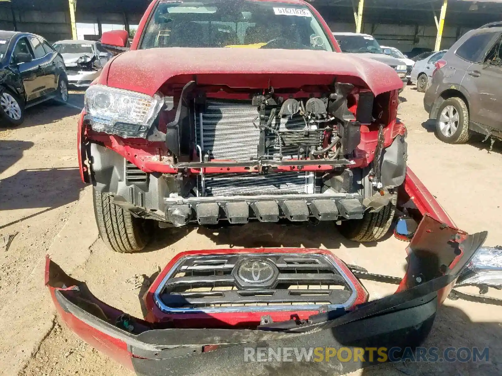 9 Photograph of a damaged car 5TFAZ5CN9KX077300 TOYOTA TACOMA DOU 2019