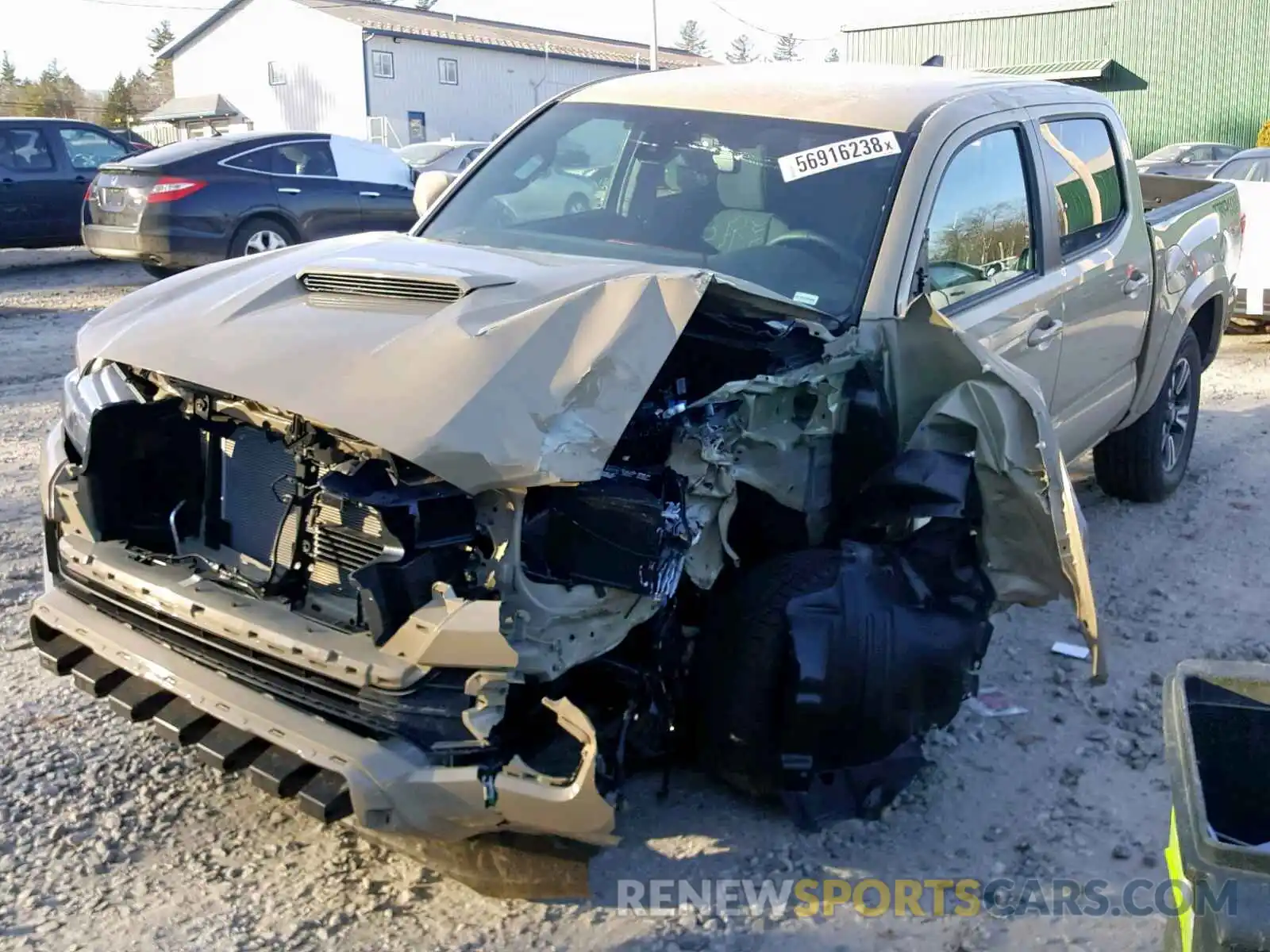 2 Photograph of a damaged car 5TFCZ5AN3KX169689 TOYOTA TACOMA DOU 2019