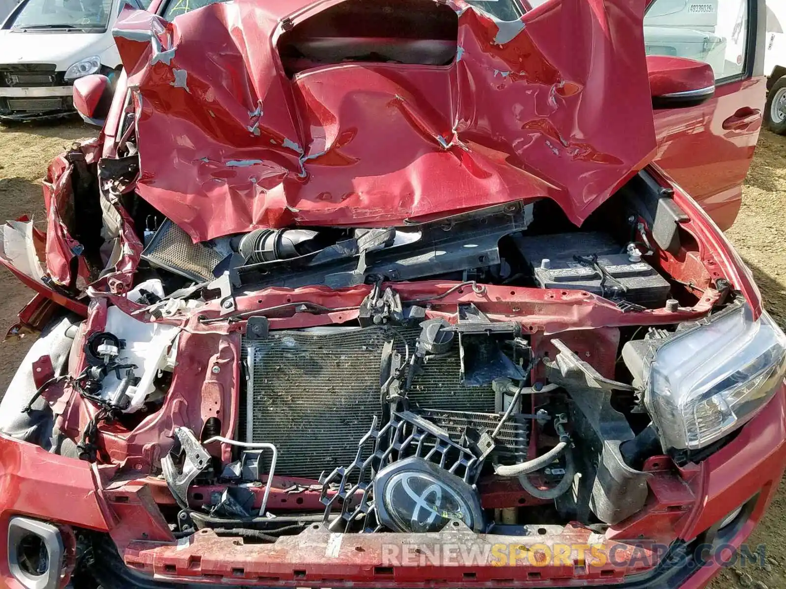 7 Photograph of a damaged car 5TFDZ5BN2KX042340 TOYOTA TACOMA DOU 2019