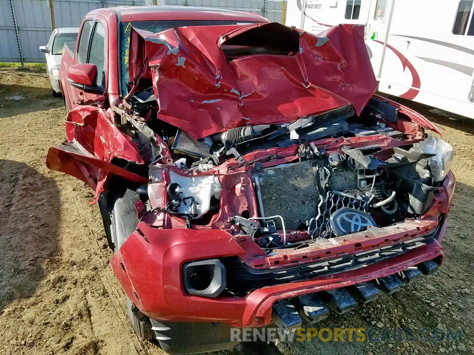 9 Photograph of a damaged car 5TFDZ5BN2KX042340 TOYOTA TACOMA DOU 2019